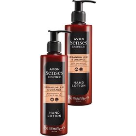 Avon Senses Essence 2x250 ml Sardunya Yaprağı ve Partakal Kokulu El Kremi