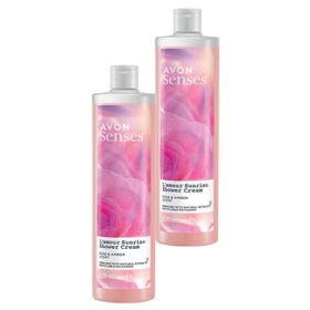 Avon Senses Lamour Sunrise 2x500 ml Krem Duş Jeli