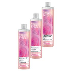 Avon Senses Lamour Sunrise 3x500 ml Krem Duş Jeli