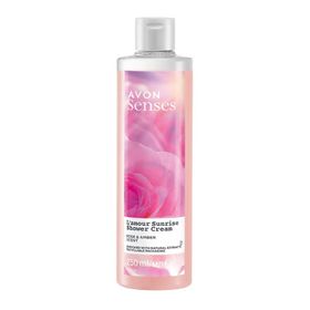 Avon Senses L'amour Sunrise Gül ve Amber Kokulu 250 ml Krem Duş Jeli