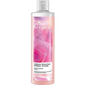 Avon Senses L'amour Sunrise Gül ve Amber Kokulu 250 ml Krem Duş Jeli