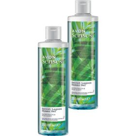 Avon Senses Secret Lagoon 2x250 ml Su Meyveleri ve Misk Kokulu Duş Jeli