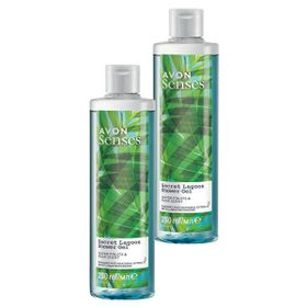 Avon Senses Secret Lagoon 2x250 ml Su Meyveleri ve Misk Kokulu Duş Jeli