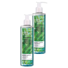 Avon Senses Secret Lagoon Su Meymeleri ve Misk Kokulu 2x250 ml Sıvı El Sabunu