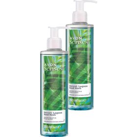 Avon Senses Secret Lagoon Su Meymeleri ve Misk Kokulu 2x250 ml Sıvı El Sabunu