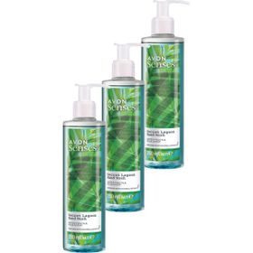 Avon Senses Secret Lagoon Su Meymeleri ve Misk Kokulu 3x250 ml Sıvı El Sabunu