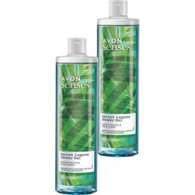 Avon Senses Secret Lagoon Su Meyveleri ve Misk Kokulu 2x500 ml Duş Jeli