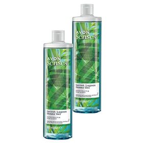 Avon Senses Secret Lagoon Su Meyveleri ve Misk Kokulu 2x500 ml Duş Jeli