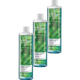 Avon Senses Secret Lagoon Su Meyveleri ve Misk Kokulu 3x500 ml Duş Jeli