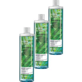 Avon Senses Secret Lagoon Su Meyveleri ve Misk Kokulu 3x500 ml Duş Jeli