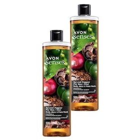 Avon Senses Spiced Pepper Karabiber ve Kakule Kokulu 2x500 ml Duş Jeli