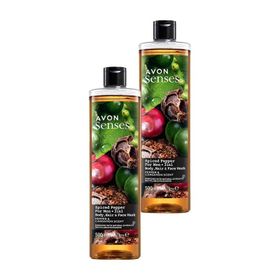 Avon Senses Spiced Pepper Karabiber ve Kakule Kokulu 2x500 ml Duş Jeli