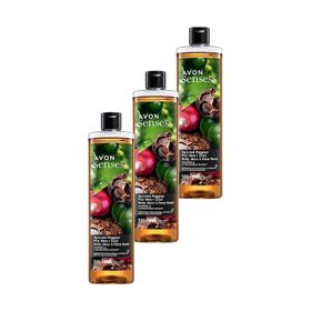 Avon Senses Spiced Pepper Karabiber ve Kakule Kokulu 3x500 ml Duş Jeli