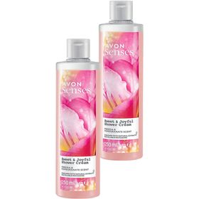 Avon Senses Sweat & Joyful Frezya ve Nar Kokulu 2x250 ml Krem Duş Jeli