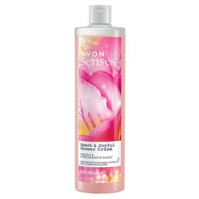Avon Senses Sweat & Joyful Frezya Ve Nar Kokulu 500 ml Krem Duş Jeli