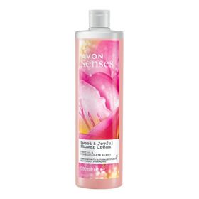 Avon Senses Sweat & Joyful Frezya Ve Nar Kokulu 500 ml Krem Duş Jeli