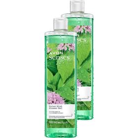 Avon Senses Water Mint 2x500 ml Nane ve Salatalık Kokulu Duş Jeli