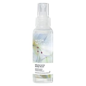 Avon Senses White Lily Beyaz Zambak Kokulu Vücut Spreyi 100 Ml. İkili Set