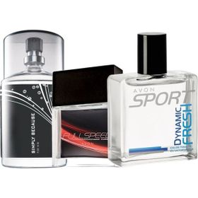 Avon Simply Because + Full Speed Max Turbo + Sport Dynamic Fresh Erkek Parfüm Paketi