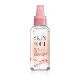 Avon Skin So Soft Silky 150 ml Nemlendirici Besleyici Kuru Yağ Vücut Spreyi