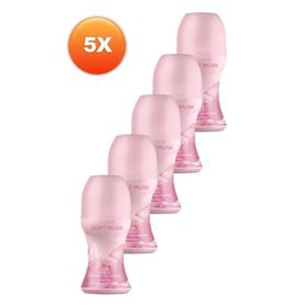 Avon Soft Musk 50 ml 5'li Kadın Roll-On