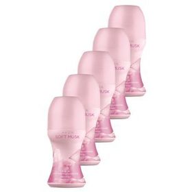 Avon Soft Musk 50 ml 5'li Kadın Roll-On