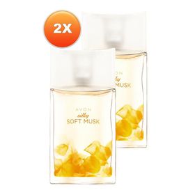 Avon Soft Musk Silky EDT 50 ml 2'li Kadın Parfüm