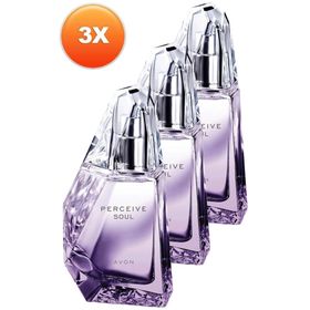 Avon Soul Perceive EDP 50 ml 3'lü Kadın Parfüm