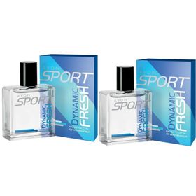 Avon Sport Dynamic Fresh EDT 2x50 ml Erkek Parfüm Seti