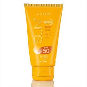 Avon Sun 50 ml Spf50+ Hassas Ciltler için Yaşlanma Karşıtı Güneş Koruyucu Yüz Kremi