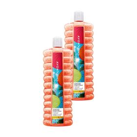 Avon Tropical Mexicana Çarkıfelek ve Limon Kokulu 2x1 lt Banyo Köpüğü