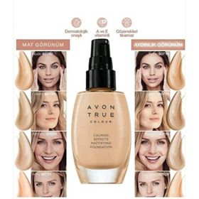 Avon True Colour Mat Görünüm Veren 30 ml Fondöten