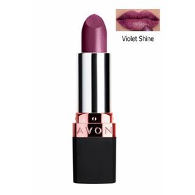Avon True Luminous Velvet Metalik Violet Shine Mat Ruj