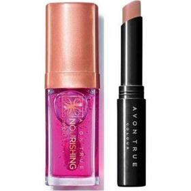 Avon True Nourishing 7 ml Dudak Yağı + Ultra Beauty Stylo Cappucino Ruj