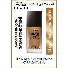 Avon True Power Stay Mat Light Caramel 30 ml Fondöten