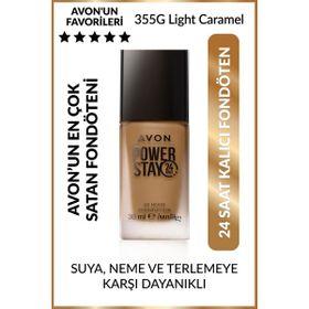 Avon True Power Stay Mat Light Caramel 30 ml Fondöten