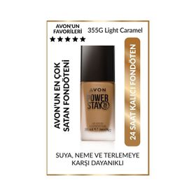 Avon True Power Stay Mat Light Caramel 30 ml Fondöten