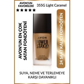 Avon True Power Stay Mat Light Caramel 30 ml Fondöten