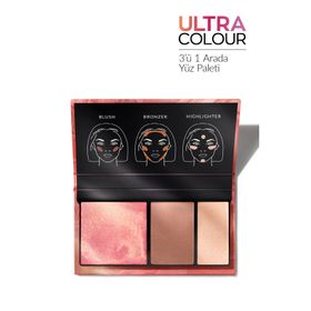 Avon Ultra Colour Sun Kissed 3'ü 1 Arada Yüz Paleti