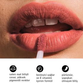 Avon Ultra Colour Ultra Peachy Sunrise 7 ml Likit Mat Ruj