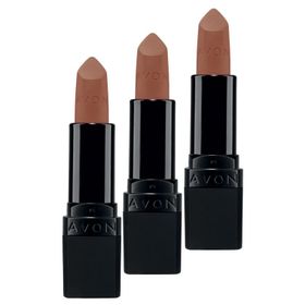 Avon Ultra Mat Marvellous Mocha Üçlü Set Ruj