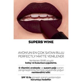 Avon Ultra Mat Ruj - Superb Wine