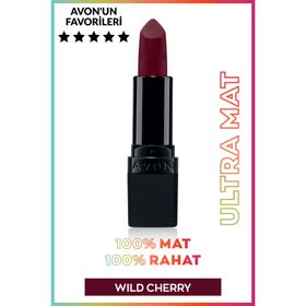 Avon Ultra Mat Wild Cherry Ruj