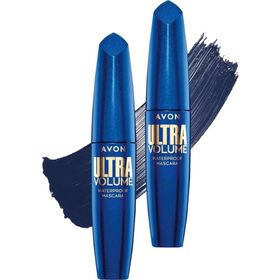 Avon Ultra Volume Suya Dayanıklı Maskara Navy İkili Set