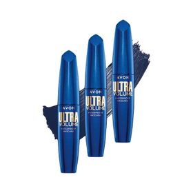 Avon Ultra Volume Suya Dayanıklı Maskara Navy Üçlü Set