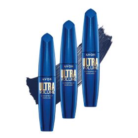 Avon Ultra Volume Suya Dayanıklı Maskara Navy Üçlü Set