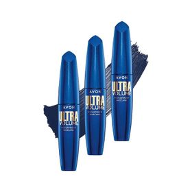 Avon Ultra Volume Suya Dayanıklı Maskara Navy Üçlü Set