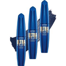Avon Ultra Volume Suya Dayanıklı Maskara Navy Üçlü Set