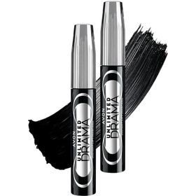 Avon Unlimited Drama Instant Lift Maskara Blackest Black 10 Ml. İkili Set