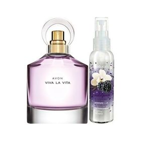 Avon Viva La Vita 50 ML EDP Kadın Parfüm+Naturals 100 ML Vücut Spreyi